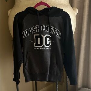 Washington DC Black Hoodie